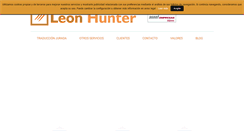 Desktop Screenshot of leonhunter.com